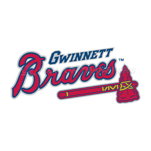 Gwinnett Braves Iron-on Stickers (Heat Transfers)NO.7968
